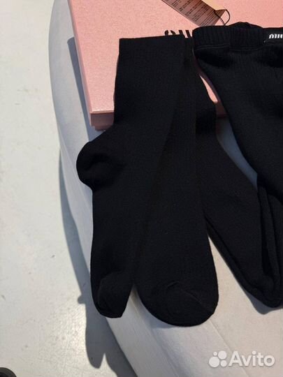 Кашемировые колготки MIU MIU