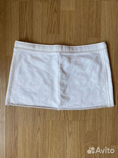 Теннисная юбка белая