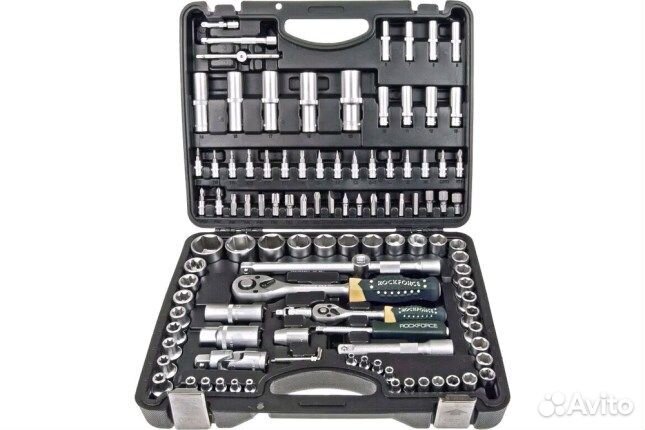 Набор головок торцевых и вставок 108 предметов