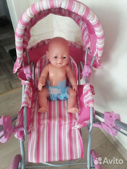 Коляска кукольная