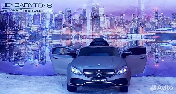 Детский Электромобиль (mercedes C63 AMG)