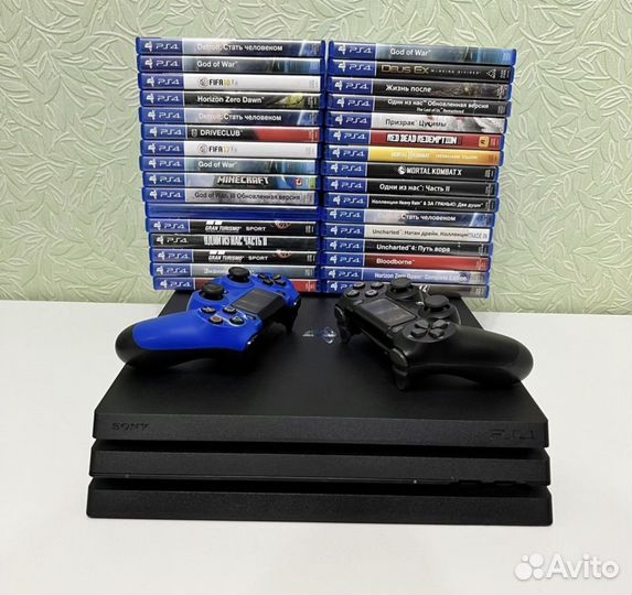 Sony PS4 Pro 1tb / Игры / V2