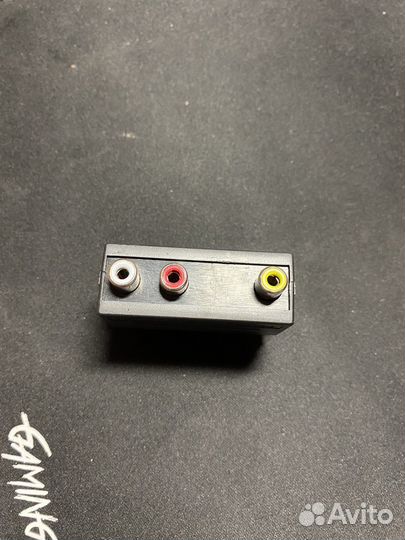 Переходник scart на 3 RCA (тюльпаны)