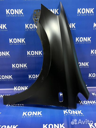 Левое крыло на Фольксваген Поло 2010-2020