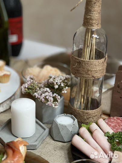 Декорированные бутылки (вазы)