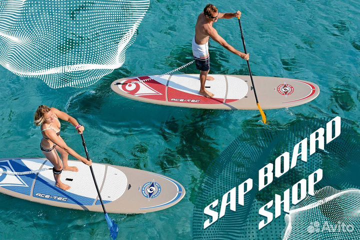 SUP (сап) Доска mishimo PRO-MAX Light Teal 11’