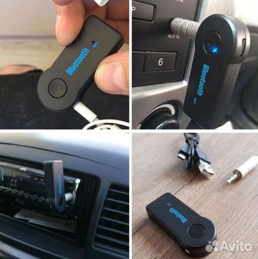 Аудио приемник Bluetooth с микрофоном, USB кабель