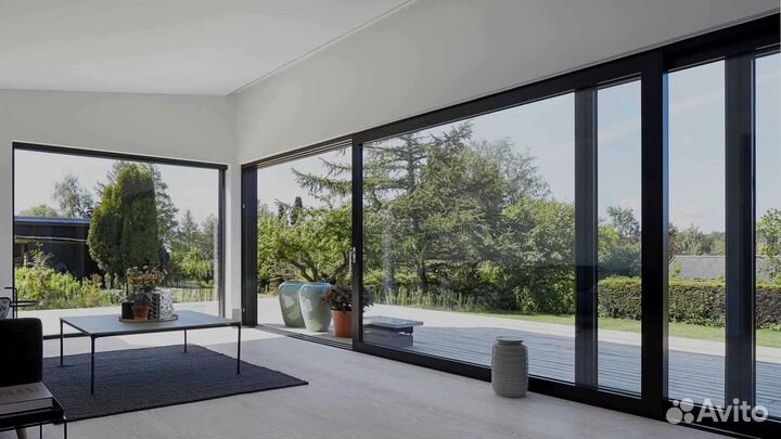 Остекление Коттеджа, Портал, Входные группы, Окна