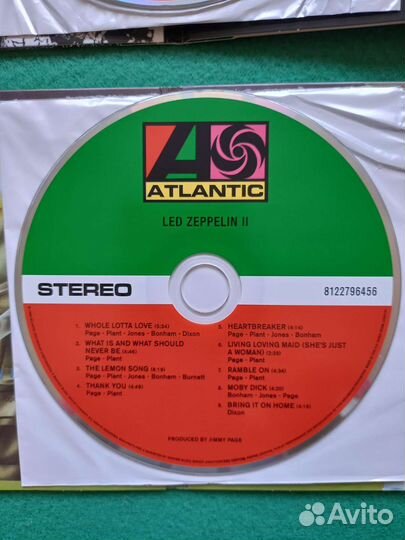 CDMini LP Led Zeppelin фирменные