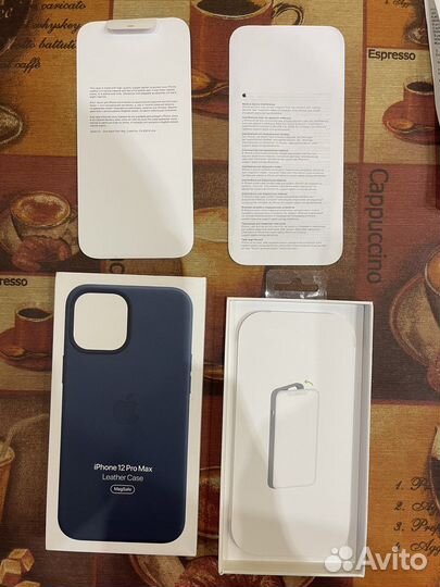 Apple Leather Case iPhone 12 Pro Max