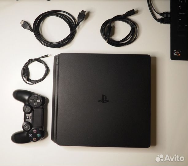 PS 4 Slim 1 TB + Игры в подарок