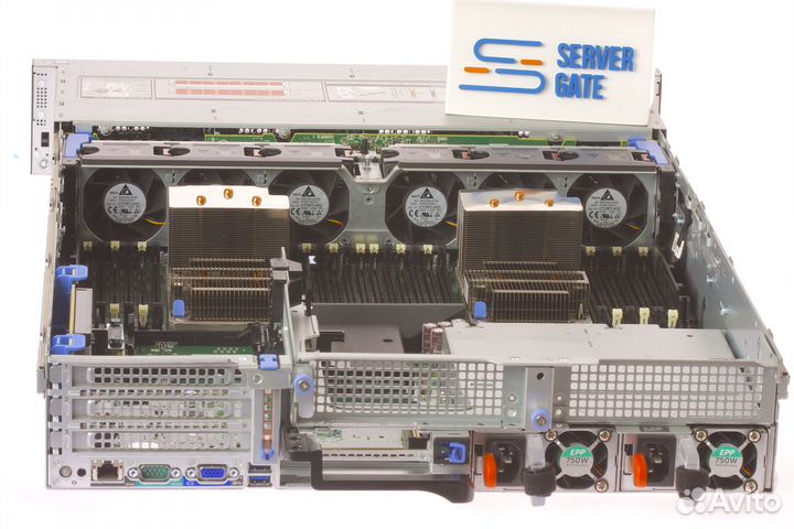 Сервер Dell R740xd 12LFF 2xGold 6152 384GB