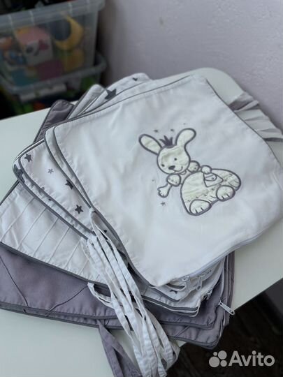 Бортики в кроватку