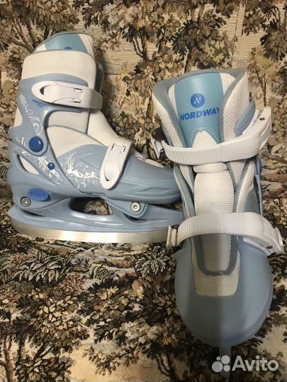 Коньки фигурные детские nordway 30-33 размер