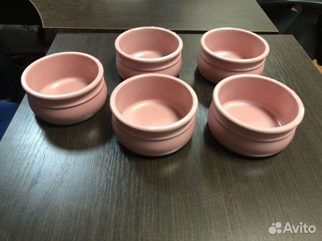 Керамические горшочки и стаканчики