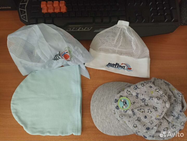 Кепка для мальчика, шапочки лето, бандана- косынка