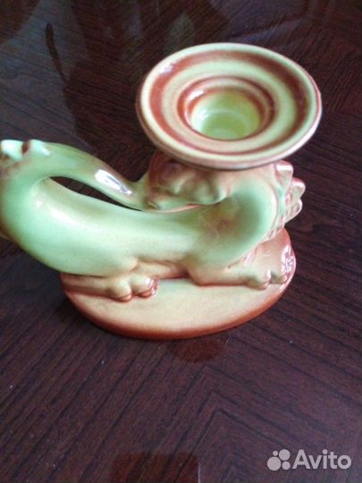 Подсвечник СССР Дракон