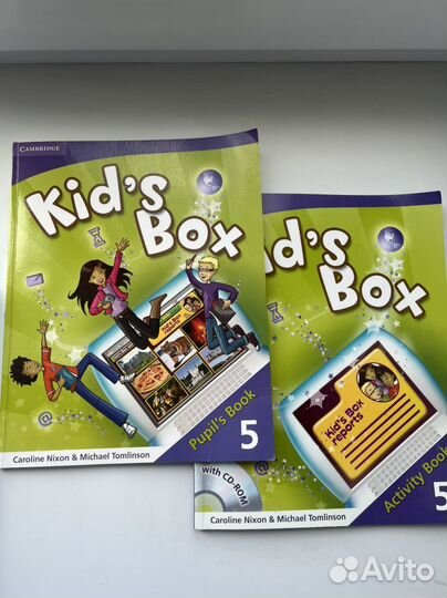 Учебники по английскому kid's box 3,4,5