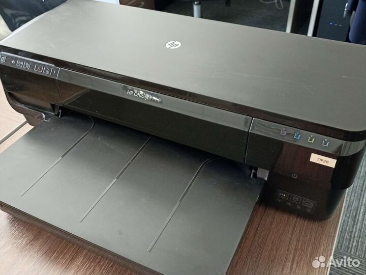 Струйный цветной принтер HP Officejet 7110 рабочий