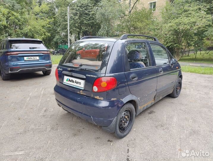 Daewoo Matiz 0.8 МТ, 2007, 41 300 км