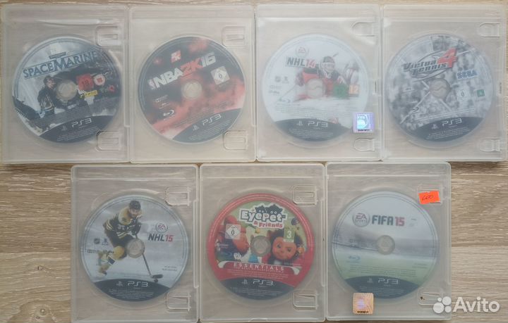 Диски на PS3, PlayStation 3