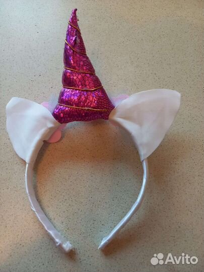 Ободок детский Единорог