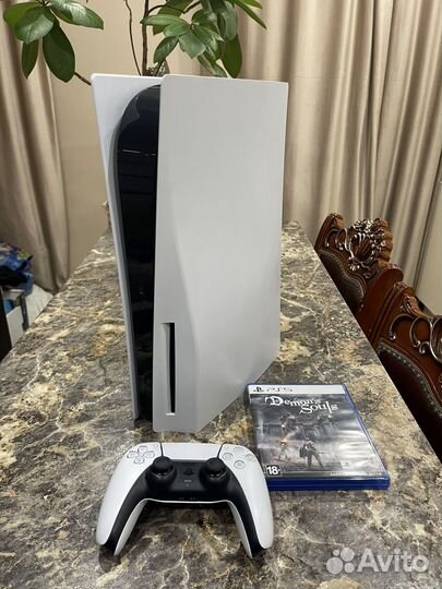 Sony playstation 5 с дисководом + игры и гарантия