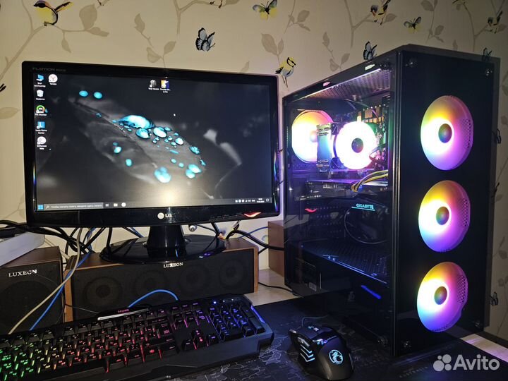 Игровой пк amd rx6600xt