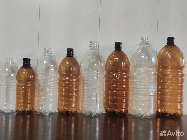 Пэт бутылка 0,5 л; 1,0 л.; 1,5 л; 2,0 л; 5,0 л