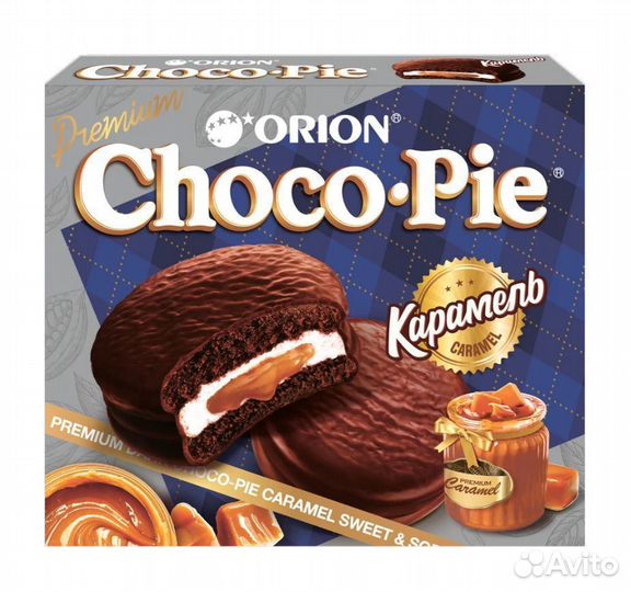 Пирожное Choco Pie Карамель 336 г