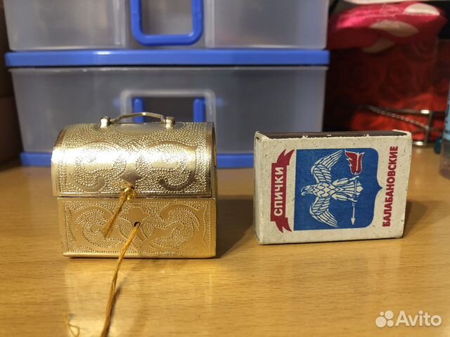 Сундучок/ларец шкатулка сувенир СССР 60-70х годов