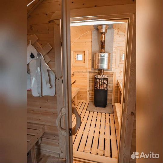 Баня бочка 4 м