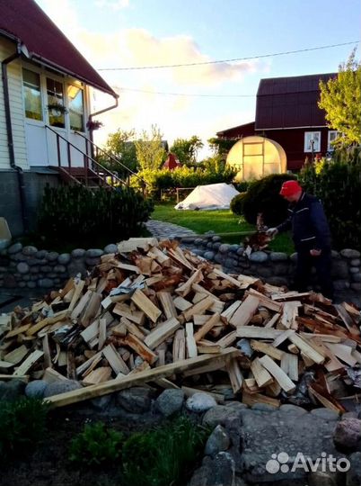 Дрова колотые Осиновые любого объема