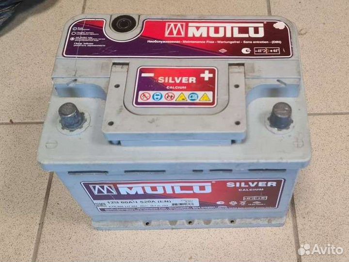 Аккумулятор Mutlu Silver 60Ач 520А