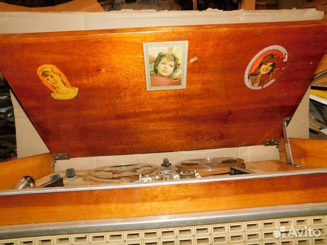 Старинный, редкий катушечный магнитофон Днепр 14 А