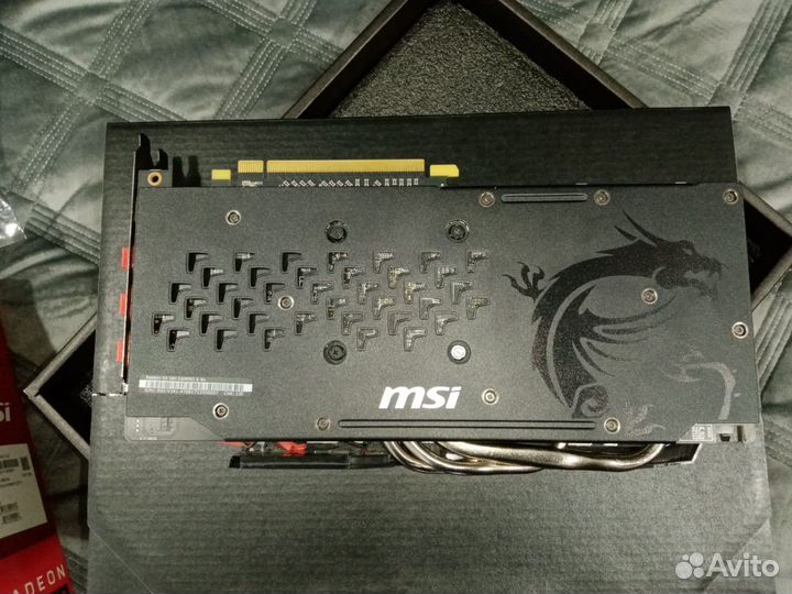 Видеокарта MSI RX580 Gaming X 4GB