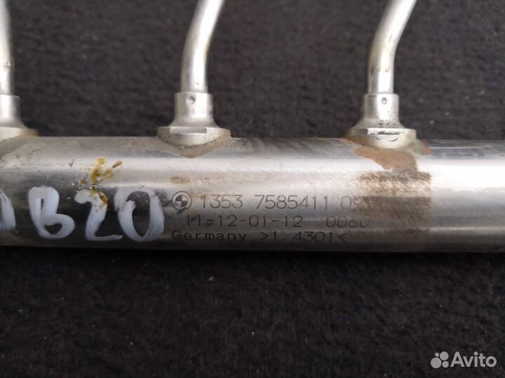 Рампа топливная для BMW N20 13537585411