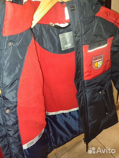 Куртка зимняя для мальчика 140