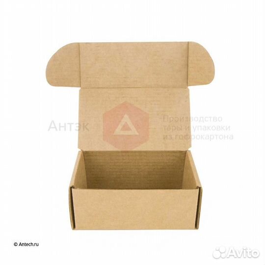 Маленькая коробка 100*59*44 мгк Т24E бурая