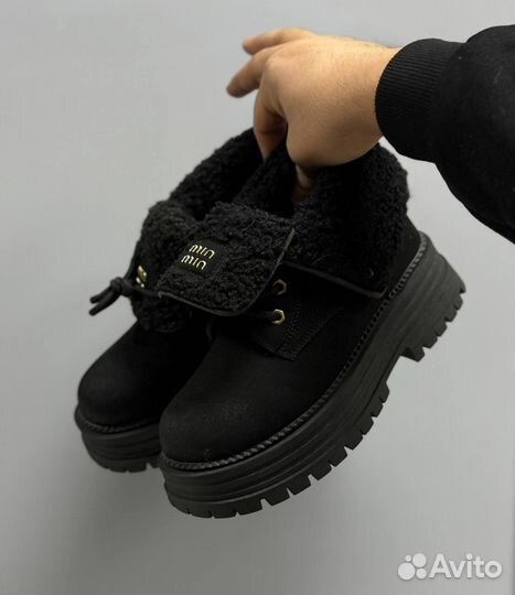 Ботинки зимние Miu Miu