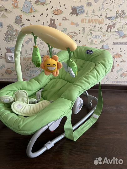 Шезлонг детский chicco