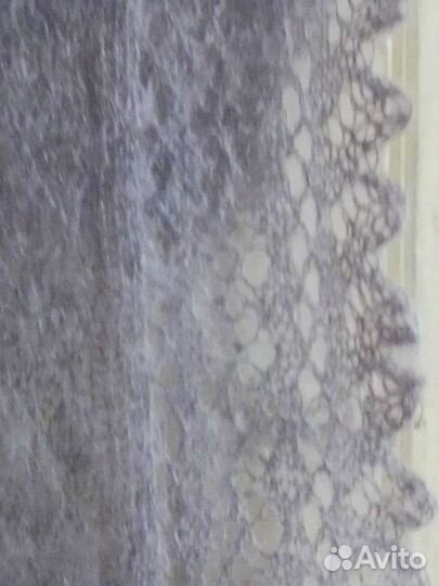 Пуховый шарф