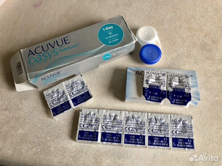 Контактные линзы -1,5