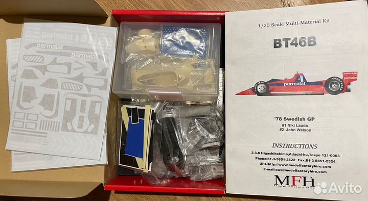 1/20 модели F1