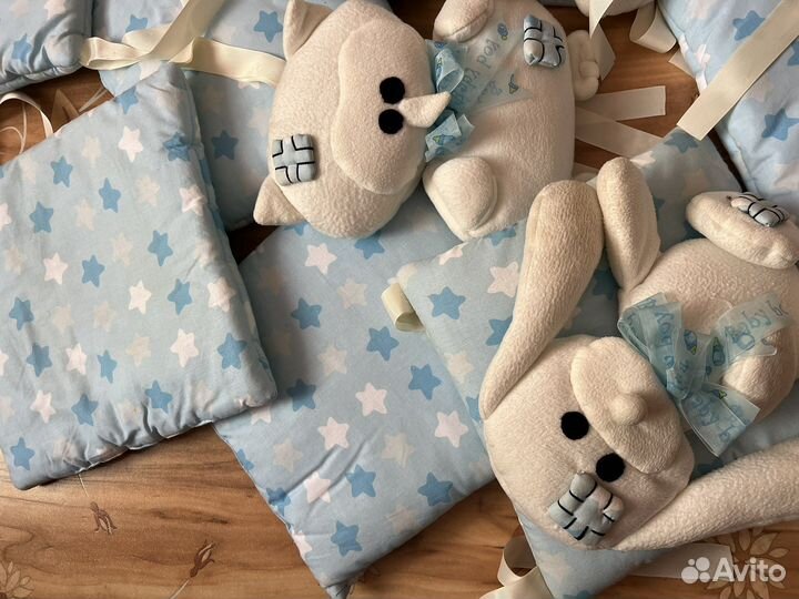 Бортики в детскую кроватку