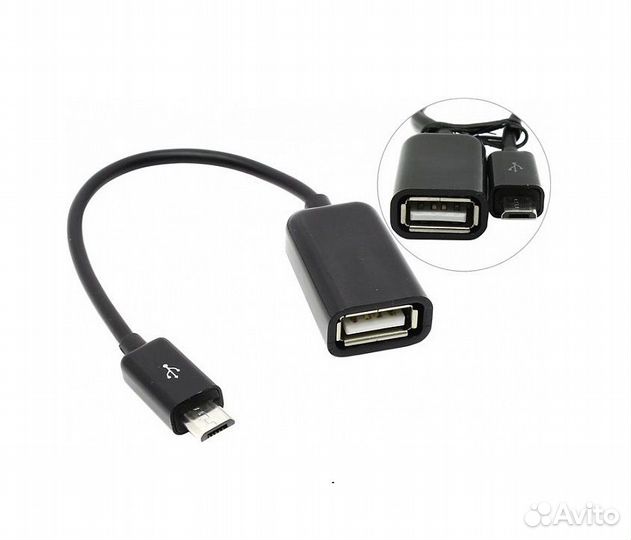 OTG переходник Micro на USB новый