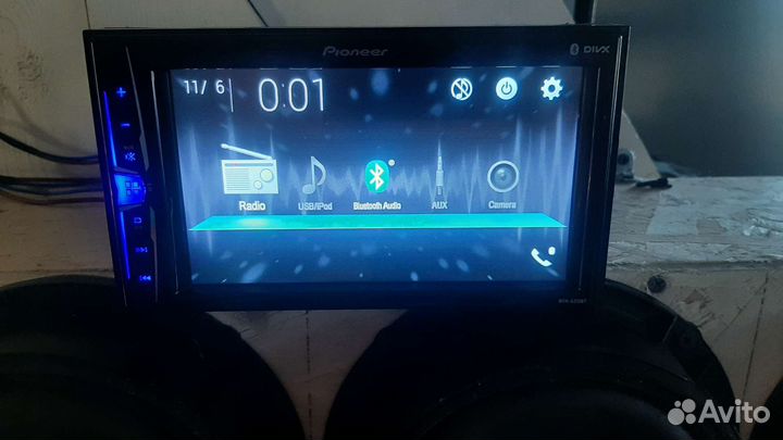 Магнитола pioneer 2din MVH-A210BT