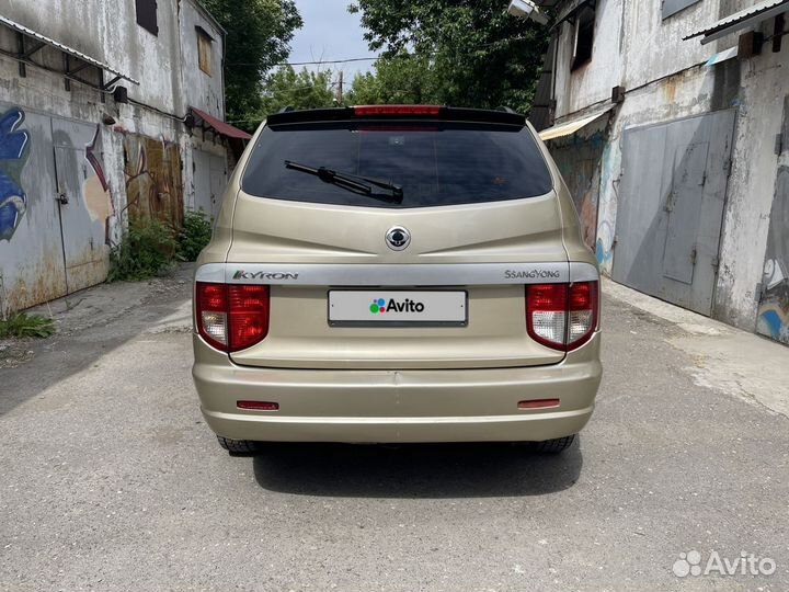SsangYong Kyron 2.0 AT, 2007, 189 000 км