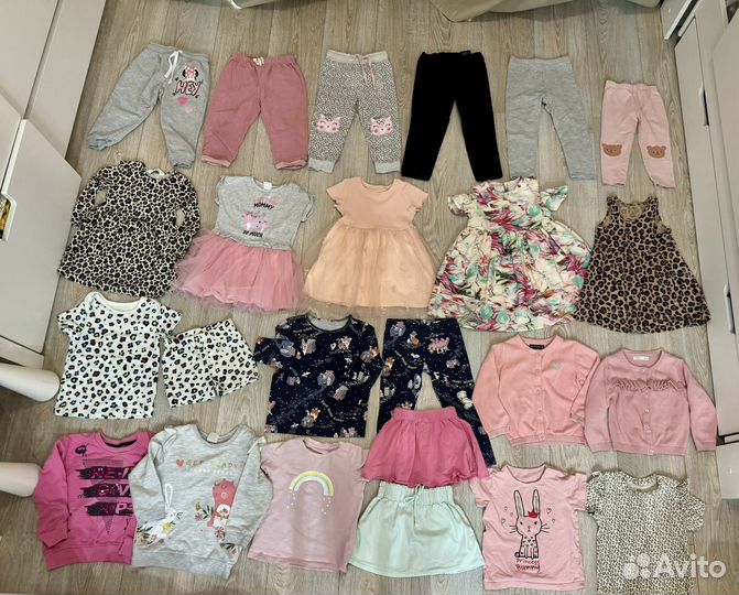 Пакет вещей для девочки 86-92