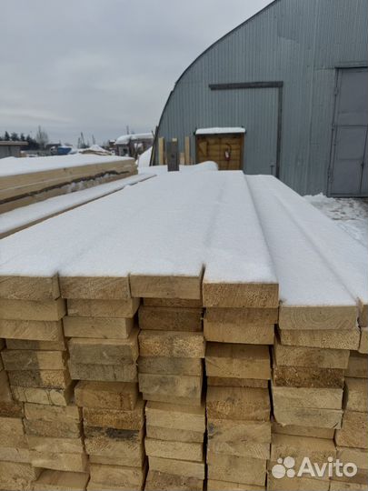 Доска обрезная 150х50 2,3,4,6 метров есьб